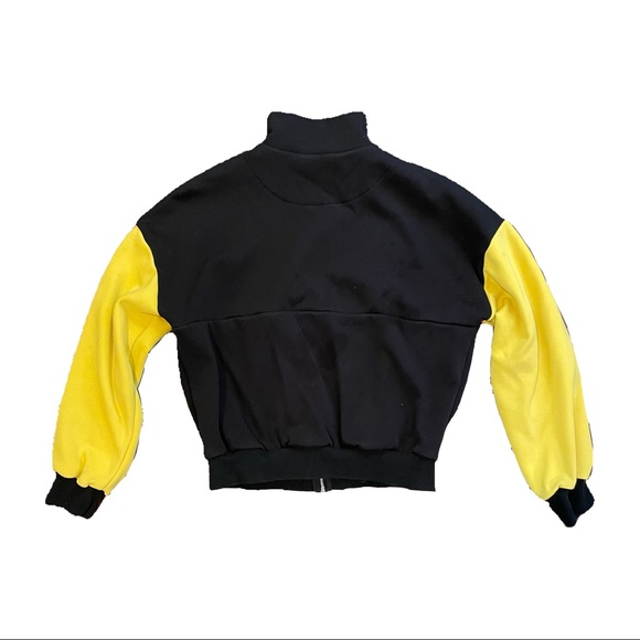 I.AM.GIA bomber jacket size S in black, yellow, and red - Picture 2 of 2